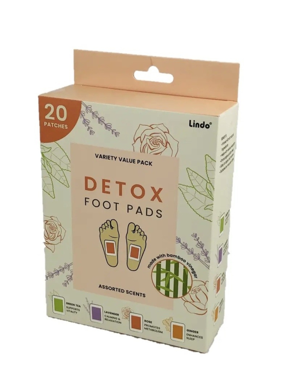 Lindo Detox Foot Pads -  Variety Pack